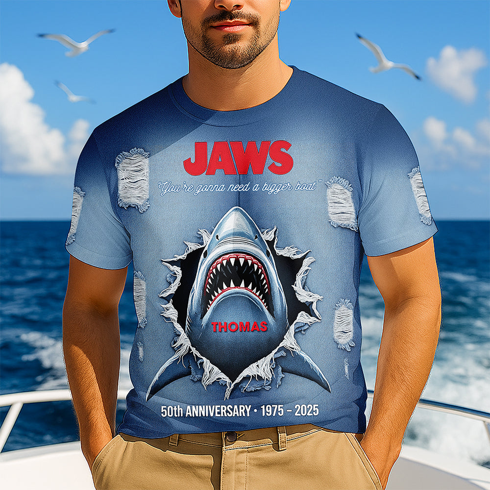 Ocean Thriller 3D Shirt – Personalized Gifts For Movie Lovers 05naqn010825