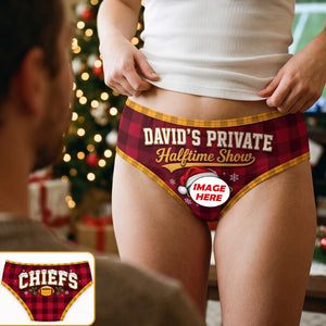 Christmas Private Zone Women's Briefs - Personalized Funny Gifts For Her 03hutn101026