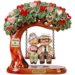 Together Forever  Acrylic Plaque - Personalized Gifts For Couple 03naqn090126