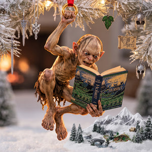 Readers In Fantastical World Ornament - Personalized Christmas Gifts For Book Lovers 06nalu241026