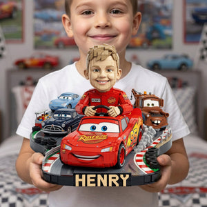 Custom Photo Adventure Race Acrylic Plaque - Personalized Gifts For Kid 02qhlu240326