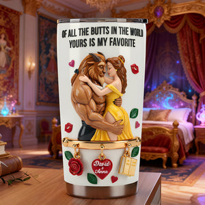 Romantic Fairytale Couple Tumbler - Personalized Gift For Couples 01NALU060126