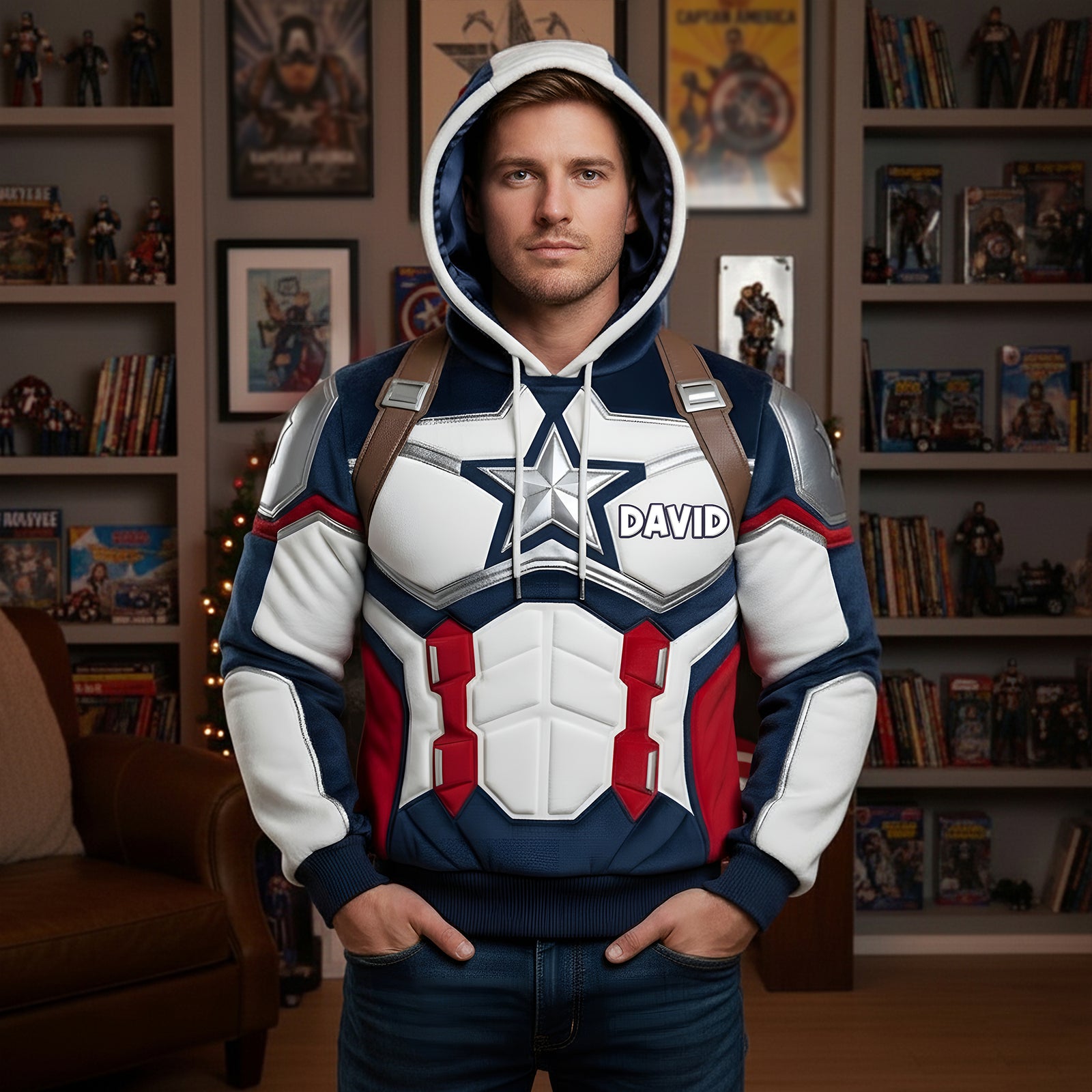 Epic Warrior 3D Hoodies- Personalized Gifts For Fantasy Lovers 03PALU101125