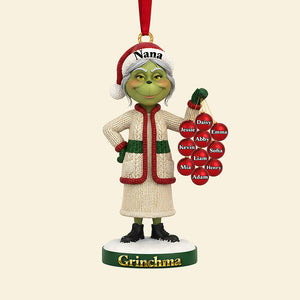 Personalized Gifts For Grandparent, Christmas Acrylic Ornament 01tota201025