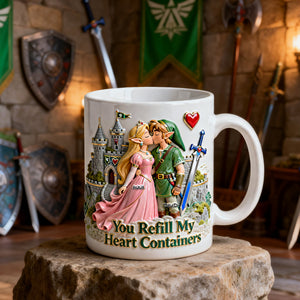 Fantasy Adventure Couple Coffee Mug - Personalized Gifr For Couples 05NALU140126