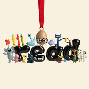 Teacher Christmas Ornament Personalized Gifts For Christmas 04natn061125