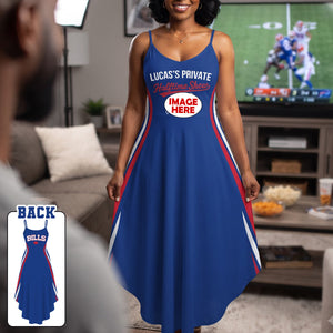Sport Lover Girls Maxi Dress - Personalized Gifts For Sport Fans Suspender Maxi Dress 01HUTN290926