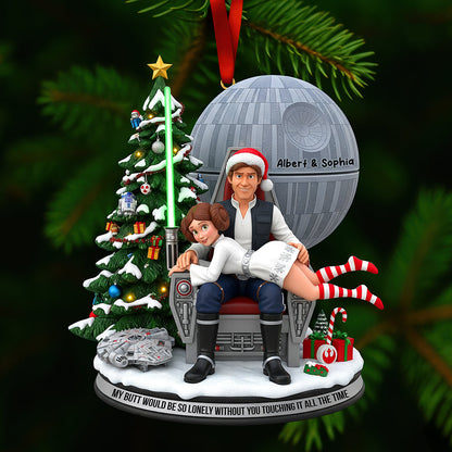 Forever Love Christmas Ornament, Personalized Gifts For Couple 03NAQN190925
