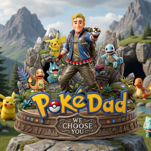 Adventure Game Dad And Kids Acrylic Plaque - Personalized Gifts For Father's Day Plaque 03OHLU200526