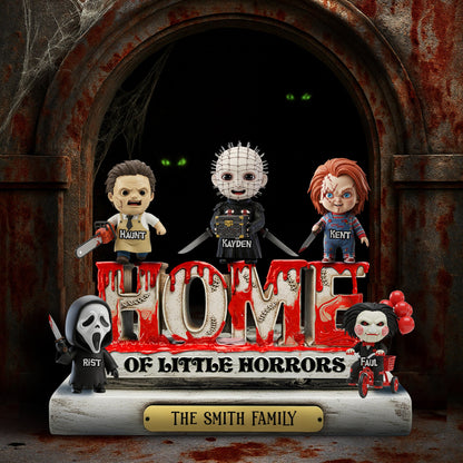 Horror Home Acrylic Plaque - Personalized Gifts For Family 05QHLU250825