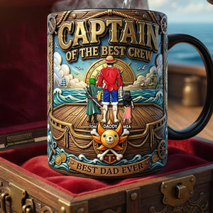 Captian Of The Best Crew Magic Coffee Mug - Personalized Gifts For Dad 02TODT120526