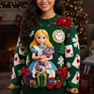 Enchanted Dreams Ugly Sweater - Personalized Gifts For Fantasy Lovers 09PALU011125