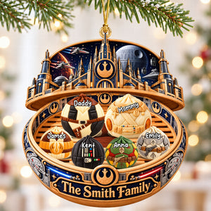 Cosmic Dumplings Christmas Ornament - Personalized Gifts For Family 03ohqn300926-Homacus
