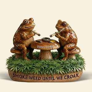 Stoner Soulmates Acrylic Plaque - Personalized Gifts For Smoking Lovers Plaque 02TOQN270126