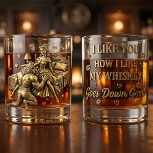 Bold Couple Round Glass - Personalized Gifts For Couple 02QHLU080126