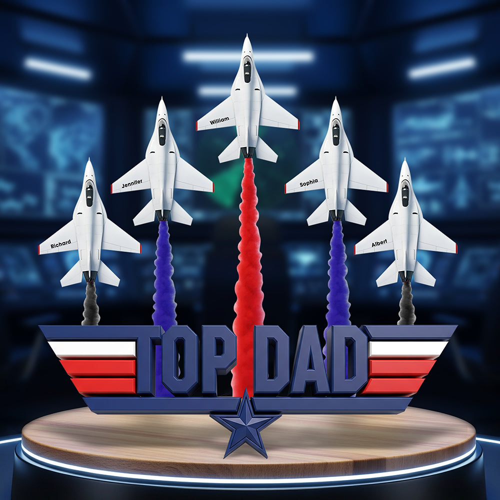 Top Dad Acrylic Plaque - Personalized Gifts For Dad 04ohqn280525-Homacus