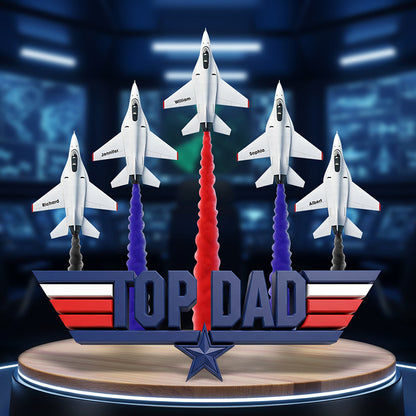 Top Dad Acrylic Plaque - Personalized Gifts For Dad 04ohqn280525-Homacus