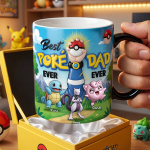 Pocket Monster Dad Magic Coffee Mug - Personalized Gifts For Dads 03OHLU150526