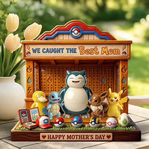 Magic Mom Acrylic Plaque - Personalized Gifts For Moms 01QHQN030426
