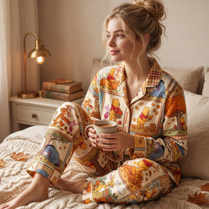 A Soft Autumn Pajama Set - Personalized Gifts 04qhta250826