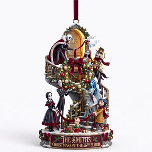 Spooky Christmas Ornament - Personalized Gifts For Family 04hatn180826