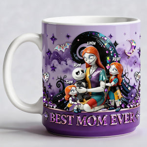 Spooky Queen Family Coffee Mug - Personalized Gifts For Mom 02OHDT100426