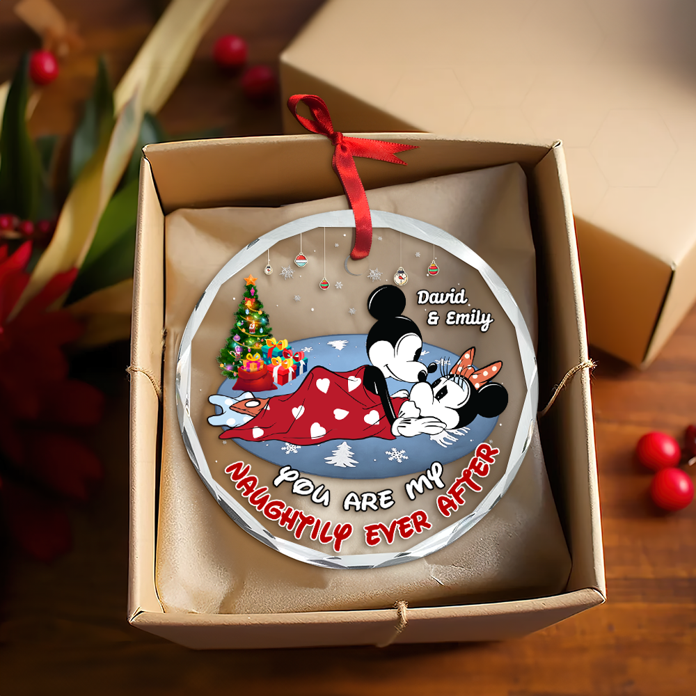 Personalized Gifts For Couple Christmas Ornament 02ohpu171024 - Ornament - GoDuckee