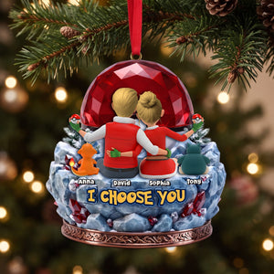 Family Pocket Creatures Christmas Ornament - Personalized Gifts For Family 02ohlu290826