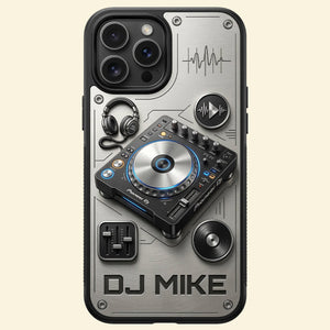 DJ Controller Phone Case - Personalized Gifts For Music Lovers 03natn160326