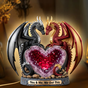 Fantasy Love Acrylic Light Box - Personalized Gifts For Couples 04PGQN271125