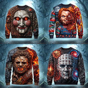 Creepy Atmosphere Shirt, Personalized Gifts For Horror Lovers 03HULU120826