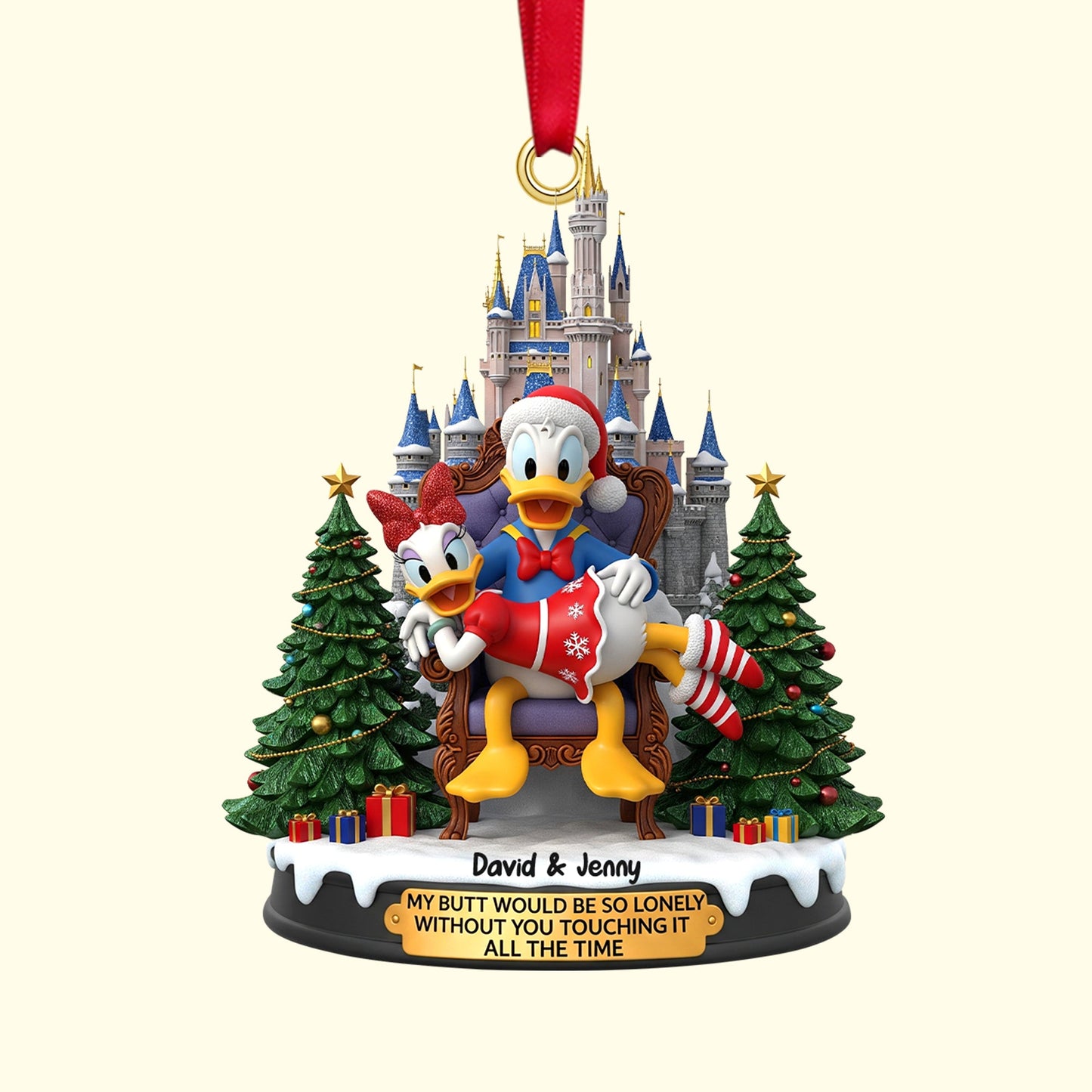 Personalized Gifts For Couple Christmas Ornament 03natn160925