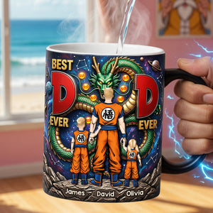 Cosmic Aura Dad Magic Ceramic Coffee Mug - Personalized Gifts For Dad 02HUDT130526