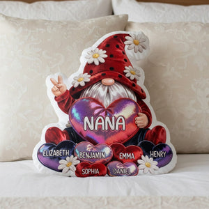 Gnomes Shaped Pillow Personalized Gifts For Grandma 03tgtn030226