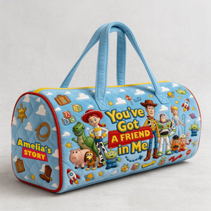 You Have Got A Friend In Me Quilted Duffle Bag - Personalized Gifts 02nadt250626