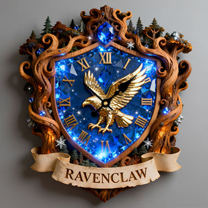 Fantasy Shield Hanging Wall Clock 01PADT251225