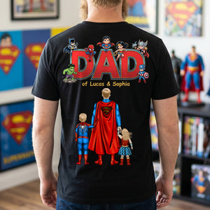 Heroic Dad Shirt - Personalized Gifts For Father's Day Shirt 03HUTN040626PA