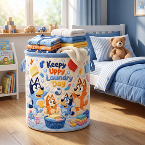 Happy Family Laundry Basket - Personalized Gift For Family 01NAQN140726