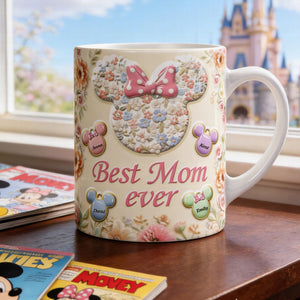Best Mom Ever Coffee Mug - Personalized Gifts For Mom 05TOQN230226-Homacus