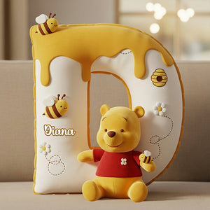 Honey Letter Pillow Personalized Gifts For Kid 05PGDT181125
