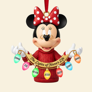 The Lights Of Grandma Acrylic Ornament - Personalized Gift For Grandma 01NATA011125