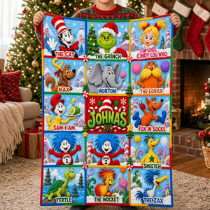 Christmas Blanket - Personalized Gifts For Christmas 02patn231026