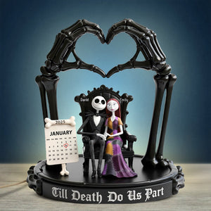 Spooky Couple Acrylic Light Box - Personalized Gifts For Couple 04toqn241225