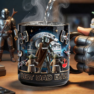 Best Dad Ever Magic Mug - Personalized Gifts For Dads 04ohlu080526
