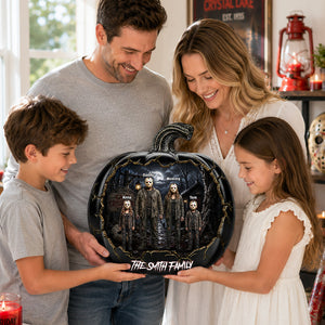 The Creepy Crew Acrylic Plaque - Personalized Gifts For Family 04OHLU170826