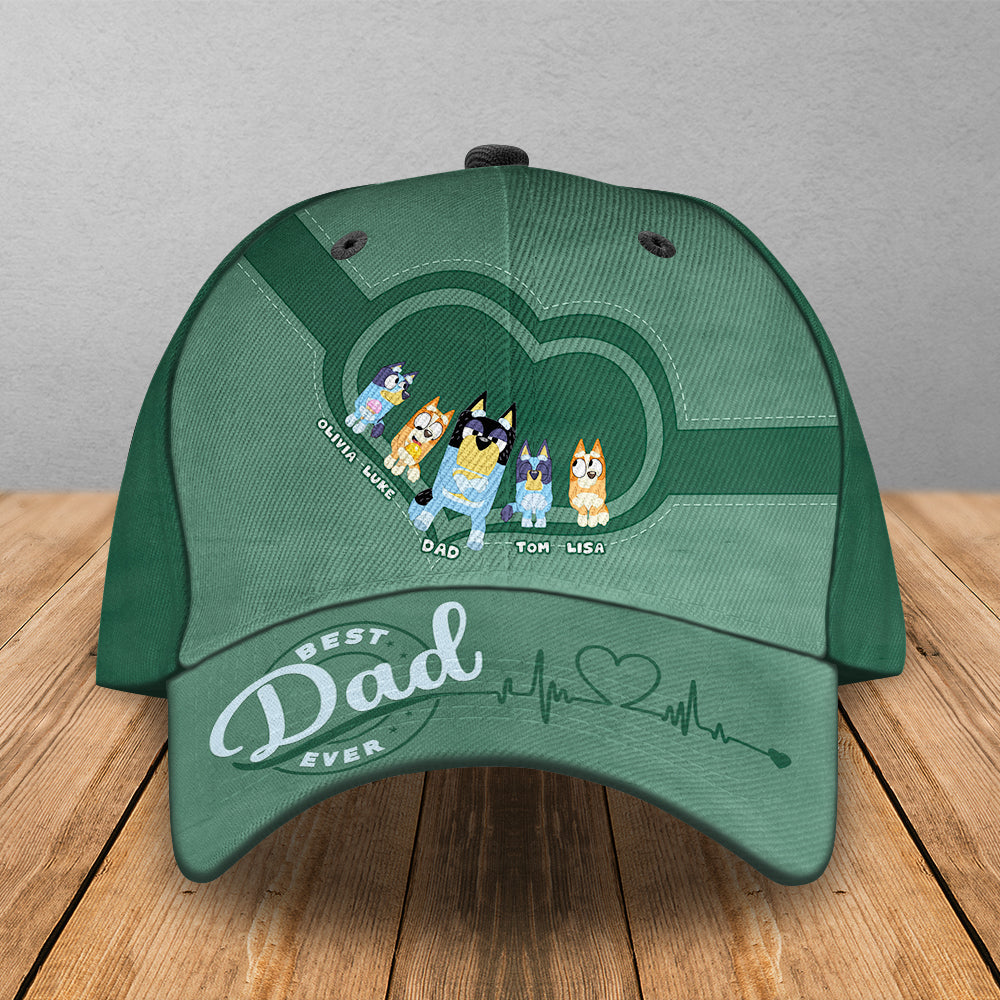 Best Dog Dad Classic Cap - Personalized Gifts For Father 051ACDT020524-Homacus