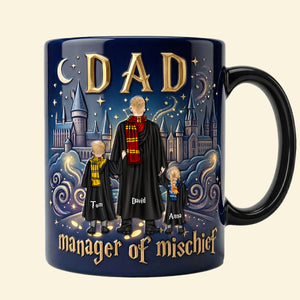 Fantasy School Dad Heat Changing Ceramic Coffee Mug - Personalized Gifts For Father's Day Mug 04NATN260326