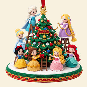 Fairytale Christmas Tree Acrylic Ornament - Personalized Gifts 07tyta121026-Homacus
