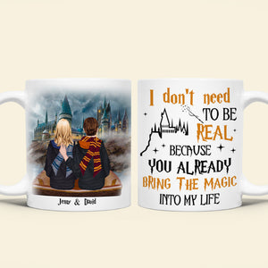 Magic Of Love Mug Personalized Gifts For Couple 02HUTN230525