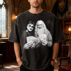 Funny Money Washed T-Shirt - Personalized Gifts For Fantasy Lovers 04palu261225